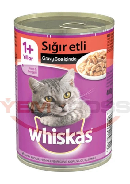 Whiskas Biftekli Konserve- 400Gr - 2