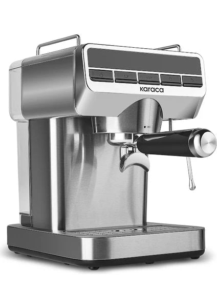 Karaca Coffee Art 1362 Süt Köpürtücülü 20 Bar Basınçlı Espresso Latte Capp. Americano Mak. 1,5l Inox - 3