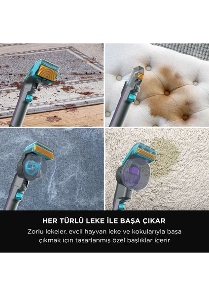 Shark Stainstriker Hairpro - Pet Başlıklı, Koltuk Yıkama Makinesi - 4