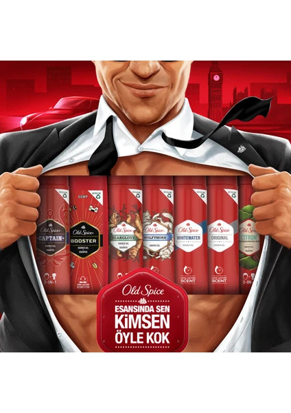 Old Spice Wolfthorn Erkekler İçin Duş Jeli ve Şampuan 400 ml - 8