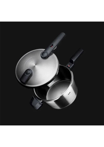 Fissler Vitaquick Premium 6 Litre Düdüklü Tencere + Buharda Pişirme Aparatı - 6
