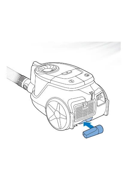 Philips 2000 Serisi Torbasiz Elektrikli Süpürge, 750W, PowerCyclone 4, Super Clean Air Filtre, Kompakt ve Hafif, XB2123/09 - 9