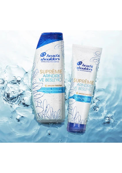 Head&Shoulders Head & Shoulders Supreme Arındırıcı Şampuan 300 ml Kadınlar İçin Besleyici Etki - 6