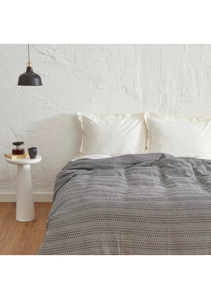 Karaca Home Levi Desenli Çift Kişilik Pike Lacivert %80 Pamuk 200 cm x 230 cm - 2