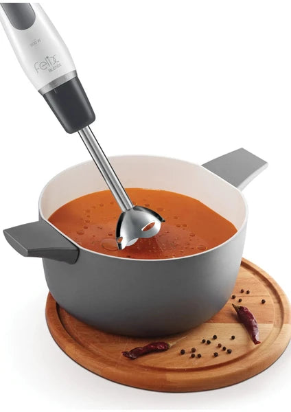 Felix Fl194-0100 Blenix El Blender 900 W Güçlü Motor ile 990 ml Kapasite ve Karıştırma Fonksiyonu Siyah - 4