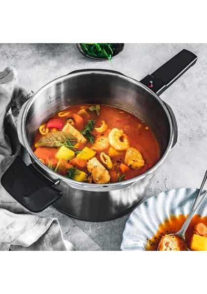 Fissler Vitaquick Premium 4,5 Litre Düdüklü Tencere + Buharda Pişirme Aparatı - 5