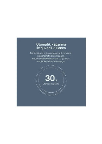 Arzum Seramik Turmalin Kaplamalı Saç Düzleştirici - 110mm Ekstra Uzun Plaka, 150-230°C Ayarlanabilir Isı, Ultra Hızlı Isınma Teknolojisi - 6