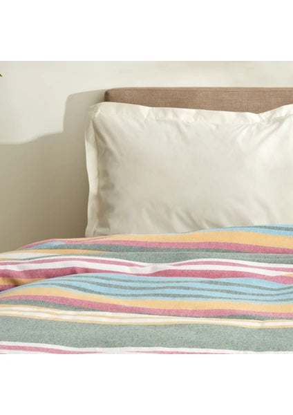 Karaca Home Multi Çift Kişilik Peştemal Pike %80 Pamuk %20 Polyester Renkli Desenli 180X220 cm - 3