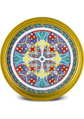 Karaca Napoli Metal Yuvarlak Tepsi 35 cm