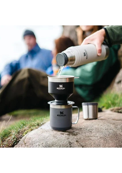 Stanley Klasik Brew Pour Over Paslanmaz Çelik Kahve Demleyici Siyah - 9