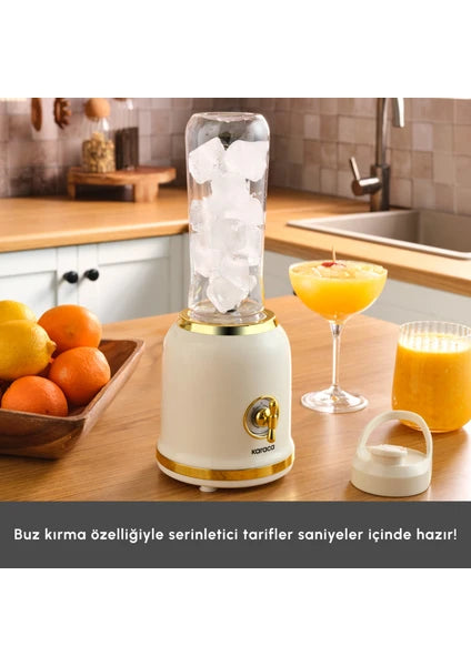 Karaca Retro Personal Kişisel Smoothie Blender - 6
