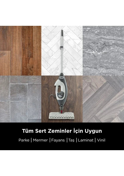 Shark Zemin & El Tipi Buharlı Temizleyici - 6