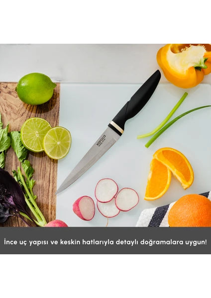 Karaca Proofcut 6 Parça Siyah Bıçak Seti - 5