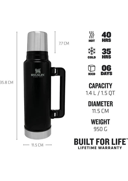 Stanley Klasik 1.4 Lt Vakumlu Çelik Termos 10-08265-002 - 2