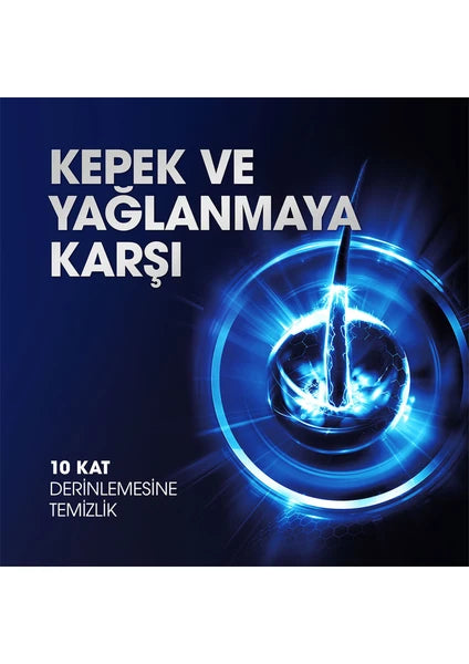 Clear Men Kepeğe Karşı Etkili Şampuan Cool Sport Menthol Ferahlatıcı Mentol Etkisi 600 ml - 5