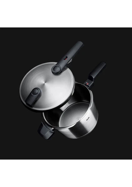 Fissler Vitaquick Premium 4,5 Litre Düdüklü Tencere + Buharda Pişirme Aparatı - 4