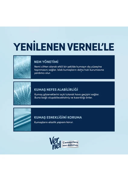 Vernel Max Konsantre Çamaşır Yumuşatıcısı 1440ML (60 Yıkama) Sensitive - 4