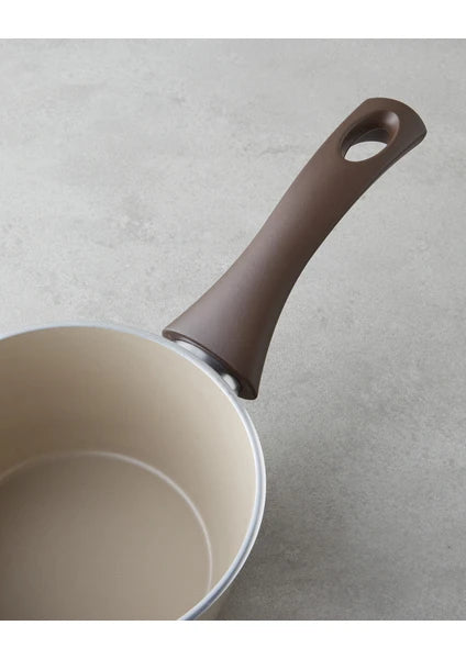 English Home Pretty Premium 14 cm Mocha Sos Tenceresi Alüminyum Kaplama ile Kolay Temizlenebilir Tava - 2