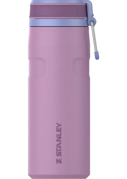 Stanley The Iceflow Twist & Flip Termos Su Şişesi, Lila, 0.47 Litre