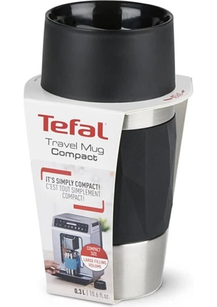 Tefal Travel Mug Compact Termos - Siyah - 0,3 Litre