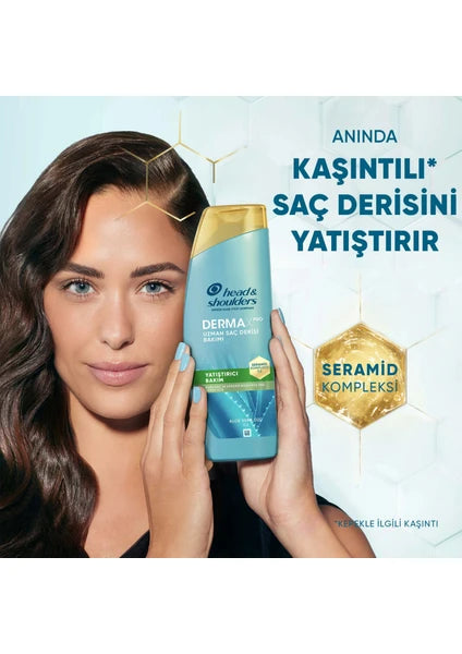 Head&Shoulders DermaXPRO Yatıştırıcı Kepek Karşıtı Şampuan Aloe Vera Özü ve Seramid ile 300ml - 3