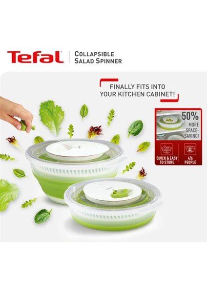Tefal Katlanabilir Salata Kurutucu -  4 L - 9