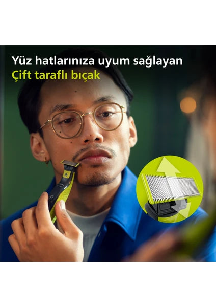 Philips QP2724/10 Oneblade Yüz Şekillendirici - 10