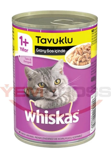 Whiskas Tavuklu  Konserve- 400Gr - 2
