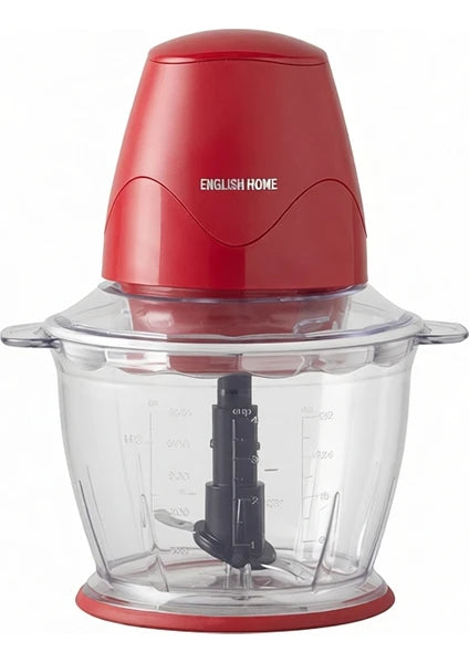 English Home Dgr 3001 Kırmızı Plastik Doğrayıcı 1000 ml Kesme ve Doğrama Fonksiyonu - 5