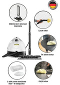 Karcher Kst 2 Buharlı Temizlik Makinesi 1500W Aksesuar Seti ile Beyaz Renk Yüksek Performans