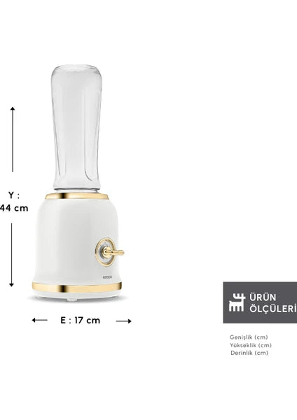 Karaca Retro Personal Kişisel Smoothie Blender - 2