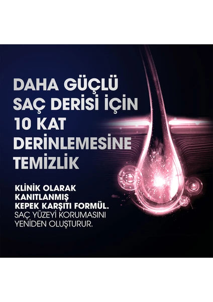 Clear Women Kepeğe Karşı Etkili Şampuan Yumuşak Parlak Kiraz Çiçeği Esansı Keratin 600 ml - 4