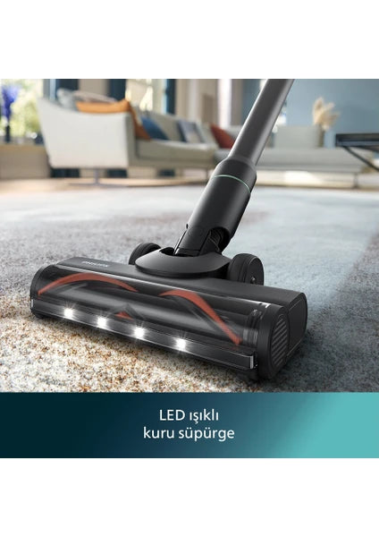 Philips 7000 Serisi AquaTrio Kablosuz Dikey Süpürge, Islak&Kuru Temizlik, Otomatik Temizleme ve Şarj İstasyonu, Kuru Süpürme Başlığı, XW7263/11 - 5