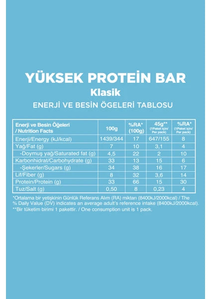 Fellas Yüksek Protein Bar (45 g) Karma Kutu - 12 Adet (4 Çeşit) - 4