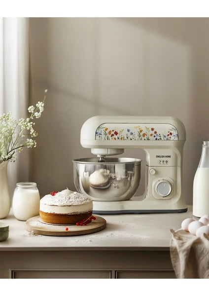English Home SMR 3001 Hammurix Hamur Yoğurma Makinesi 5,5 L Bej