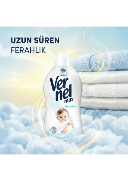 Vernel Max Konsantre Çamaşır Yumuşatıcısı 1440ML (60 Yıkama) Sensitive - 8