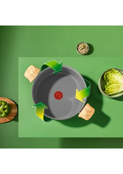 Tefal Ceramic Renew Seramik Kaplama Tencere - 24 cm - 3