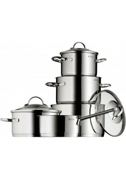 WMF Provence Plus Tencere Seti Paslanmaz Çelik 5 Parça Derin ve Sos Tencereleri ile 24 cm Ebat