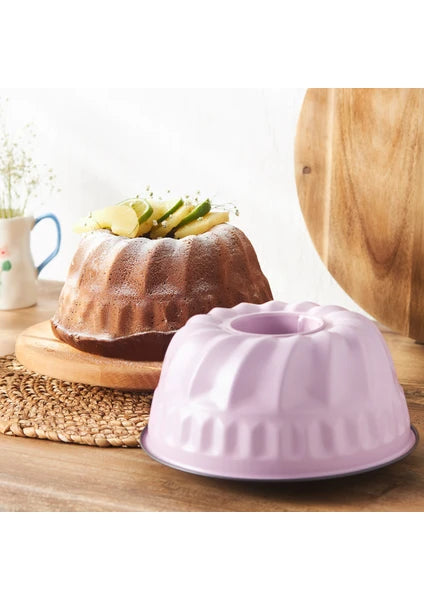 Karaca Multicake Karbon Çelik Dilimli Kek Kalıbı 23 Cm Lila - 2