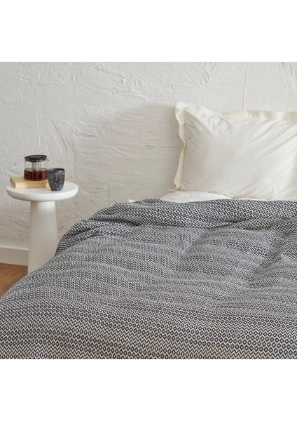 Karaca Home Levi Desenli Çift Kişilik Pike Lacivert %80 Pamuk 200 cm x 230 cm - 3