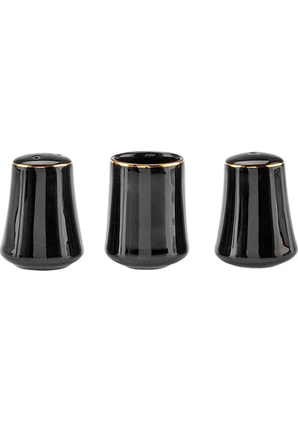 Karaca Elara Black White 57 Parça 12 Kişilik New Bone Yemek Takımı - 4