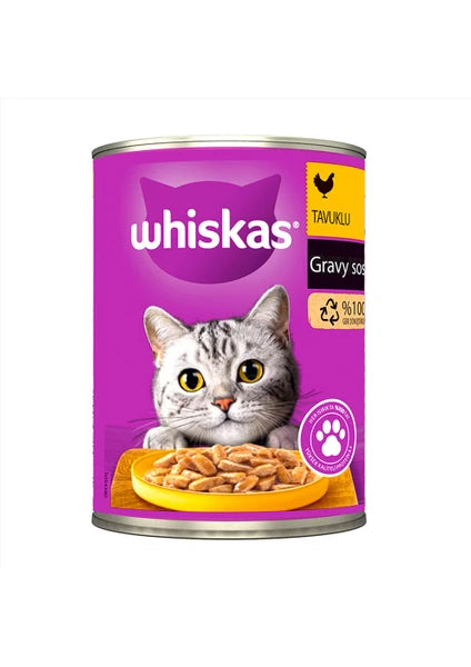 Whiskas Tavuklu  Konserve- 400Gr
