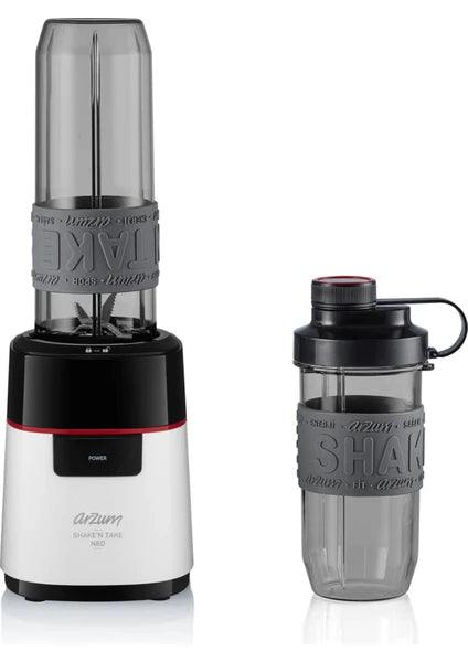 Arzum AR1147-B Shaken Take Neo Kişisel Blender - Beyaz - 500 Watt - 5