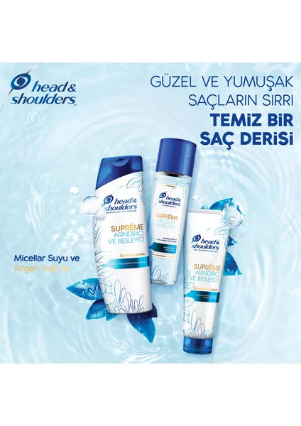 Head&Shoulders Head & Shoulders Supreme Arındırıcı Şampuan 300 ml Kadınlar İçin Besleyici Etki - 7