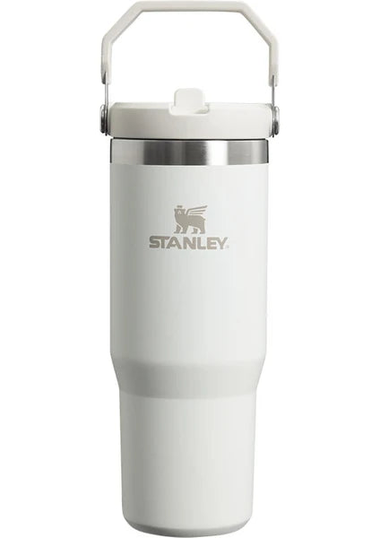 Stanley The Iceflow Flip Straw Pipetli Termos 0,89 L Beyaz