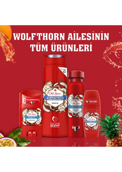 Old Spice Wolfthorn Erkekler İçin Duş Jeli ve Şampuan 400 ml - 9